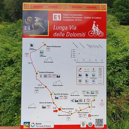 아파트 Accogliente Attico Vista Dolomiti *